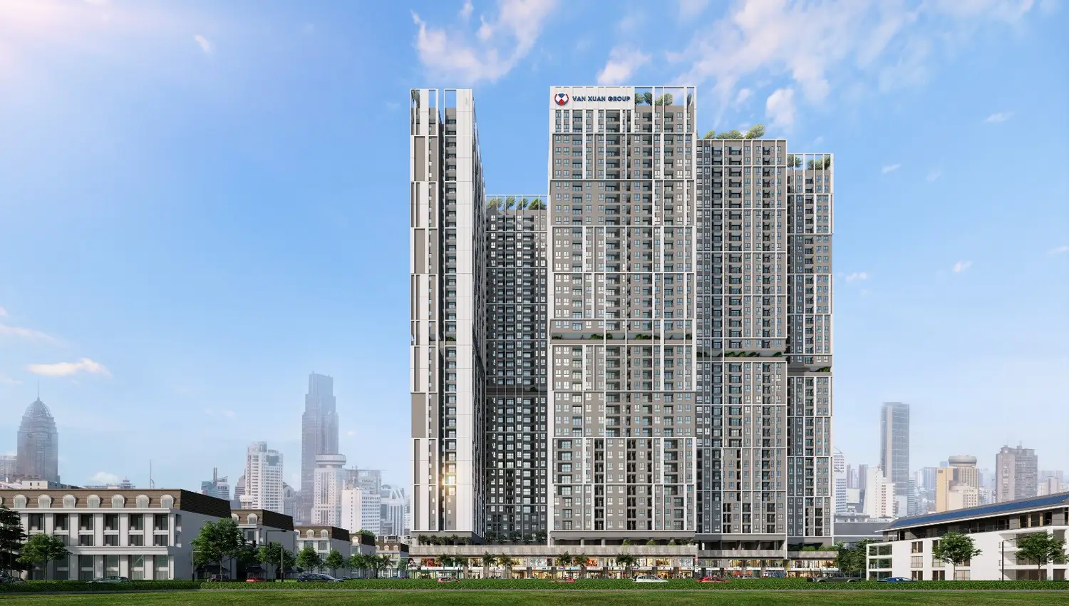 Dự án Happy One Mori có quy mô gồm 2 block cao 33 tầng, 2 tầng hầm, cung ứng ra thị trường 1.441 sản phẩm.