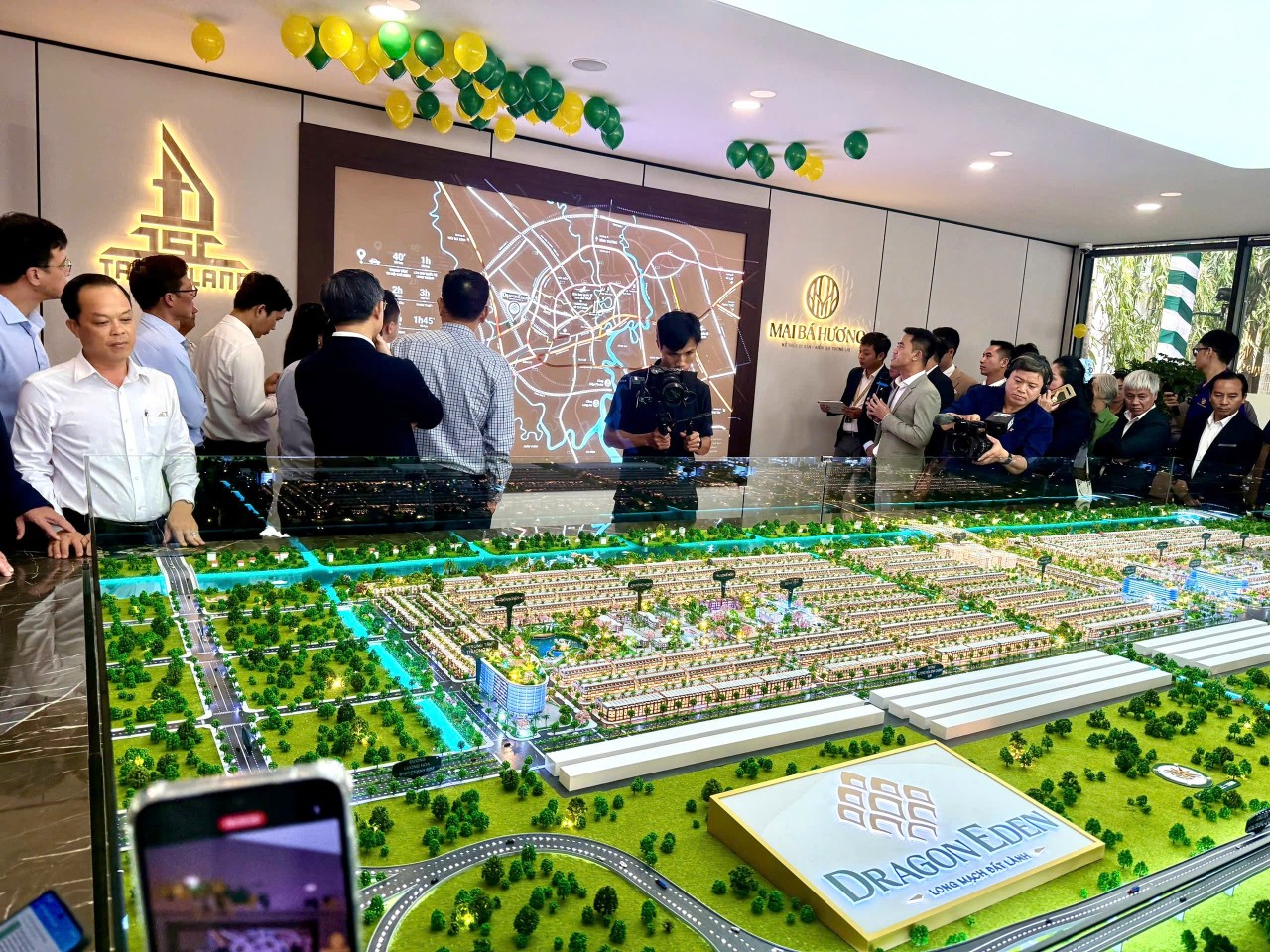 Dự án Khu dân cư Mai Bá Hương Dragon Eden nằm trên trục đại lộ Võ Văn Kiệt nối dài. Ảnh: Kỳ Phương
